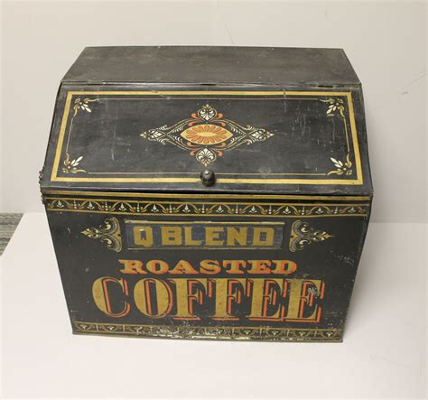 Old Coffee Metal Box 